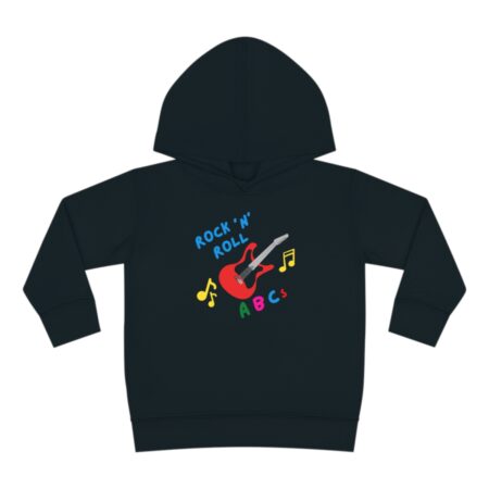 Rock n Roll ABCs Toddler Pullover Fleece Hoodie