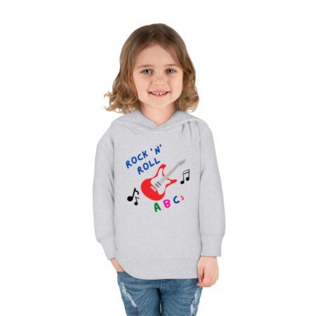 Rock n Roll ABCs Toddler Pullover Fleece Hoodie - Image 12