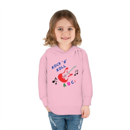 Rock n Roll ABCs Toddler Pullover Fleece Hoodie - Image 20