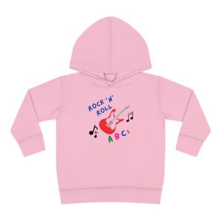 Rock n Roll ABCs Toddler Pullover Fleece Hoodie - Image 17