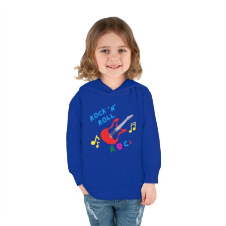 Rock n Roll ABCs Toddler Pullover Fleece Hoodie - Image 16