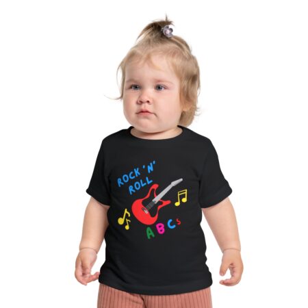 Rock 'N' Roll ABCs Short Sleeve T-Shirt - Image 3