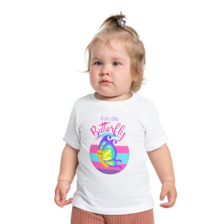 Pretty Little Butterfly Short Sleeve T-Shirt - Image 7