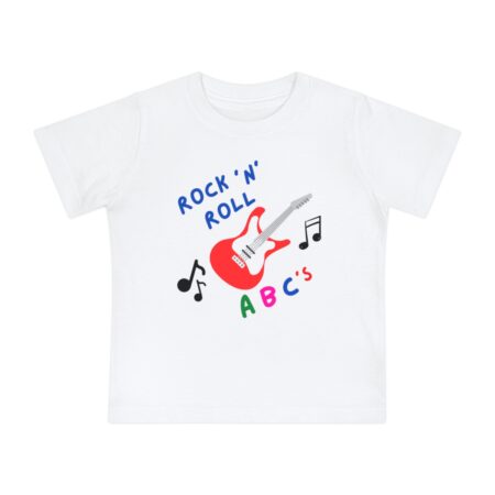 Rock 'N' Roll ABCs Short Sleeve T-Shirt - Image 5