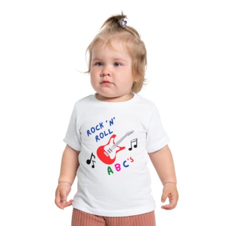 Rock 'N' Roll ABCs Short Sleeve T-Shirt - Image 7