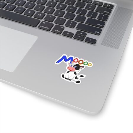 Cow Kiss-Cut Sticker - Image 2