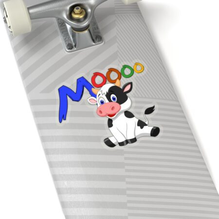 Cow Kiss-Cut Sticker - Image 8