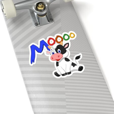 Cow Kiss-Cut Sticker - Image 11