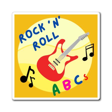 Rock 'N' Roll ABCs Magnet