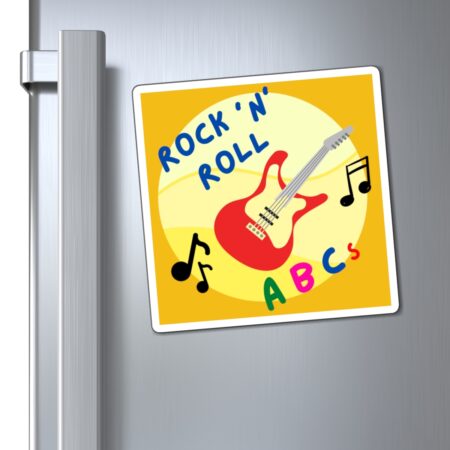 Rock 'N' Roll ABCs Magnet - Image 4