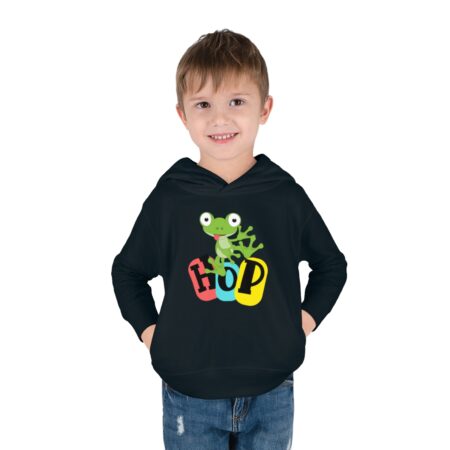 Froggy Toddler Pullover Fleece Hoodie - Image 11