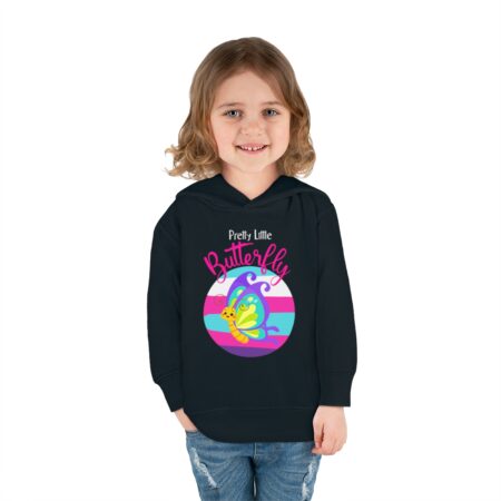 Butterfly Toddler Pullover Fleece Hoodie - Image 20