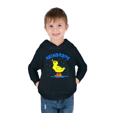 Raindrops Toddler Pullover Fleece Hoodie - Image 15