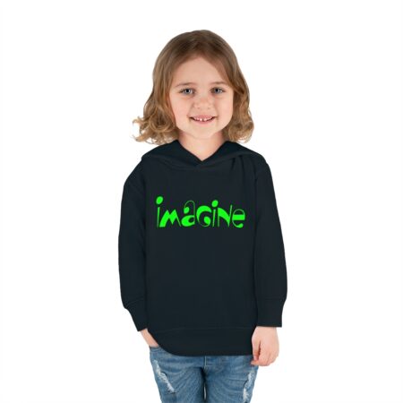 "Imagine" Toddler Pullover Fleece Hoodie - Image 4