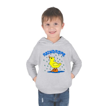 Raindrops Toddler Pullover Fleece Hoodie - Image 11