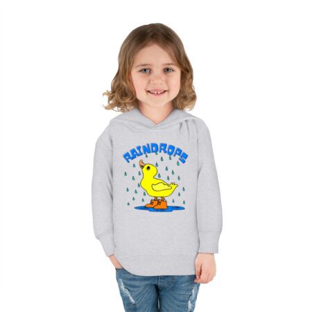 Raindrops Toddler Pullover Fleece Hoodie - Image 12