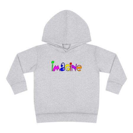 "Imagine" Toddler Pullover Fleece Hoodie - Image 9