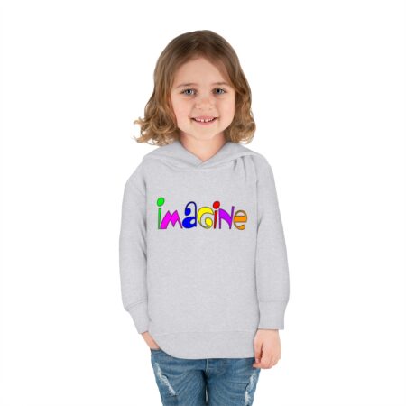 "Imagine" Toddler Pullover Fleece Hoodie - Image 12