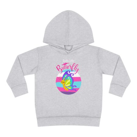 Butterfly Toddler Pullover Fleece Hoodie - Image 9