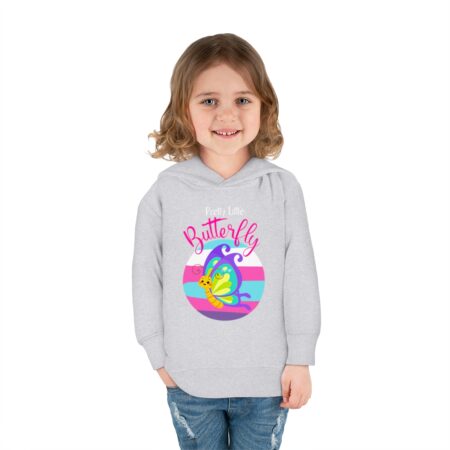 Butterfly Toddler Pullover Fleece Hoodie - Image 12