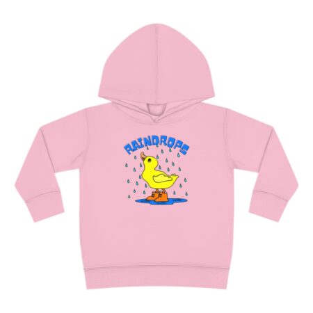 Raindrops Toddler Pullover Fleece Hoodie