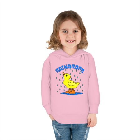 Raindrops Toddler Pullover Fleece Hoodie - Image 4