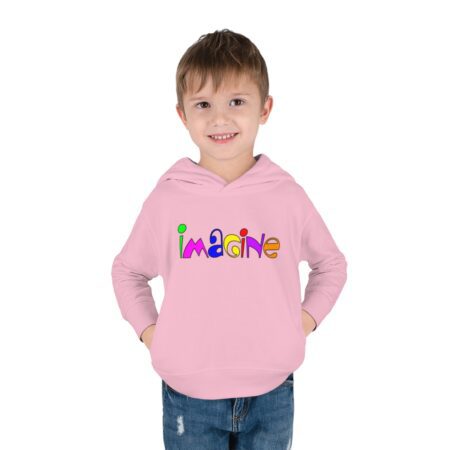 "Imagine" Toddler Pullover Fleece Hoodie - Image 19