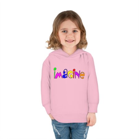 "Imagine" Toddler Pullover Fleece Hoodie - Image 20