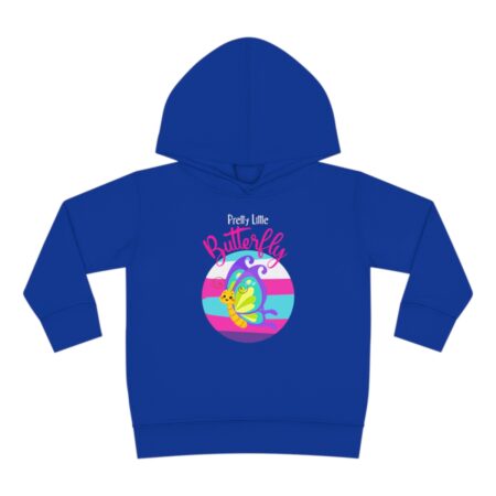 Butterfly Toddler Pullover Fleece Hoodie - Image 13