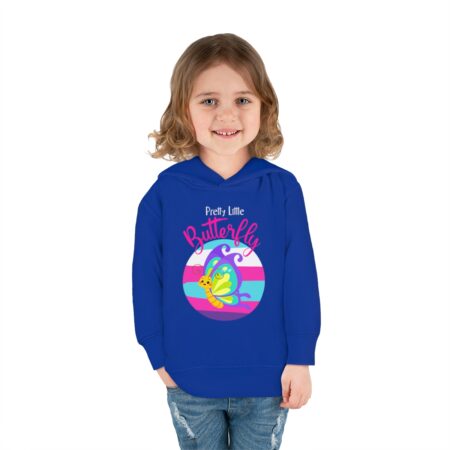 Butterfly Toddler Pullover Fleece Hoodie - Image 16