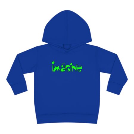 "Imagine" Toddler Pullover Fleece Hoodie - Image 13