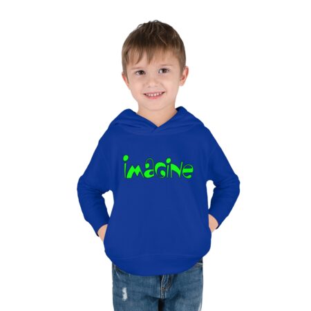 "Imagine" Toddler Pullover Fleece Hoodie - Image 15