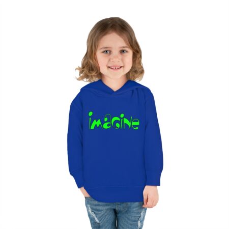 "Imagine" Toddler Pullover Fleece Hoodie - Image 16