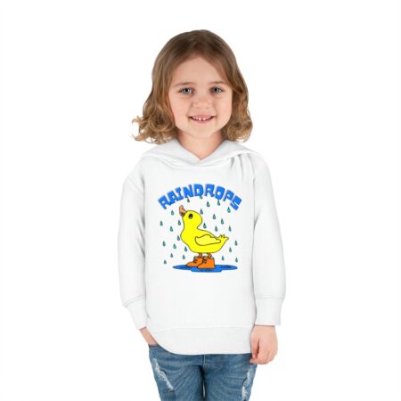 Raindrops Toddler Pullover Fleece Hoodie - Image 8