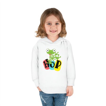 Froggy Toddler Pullover Fleece Hoodie - Image 4