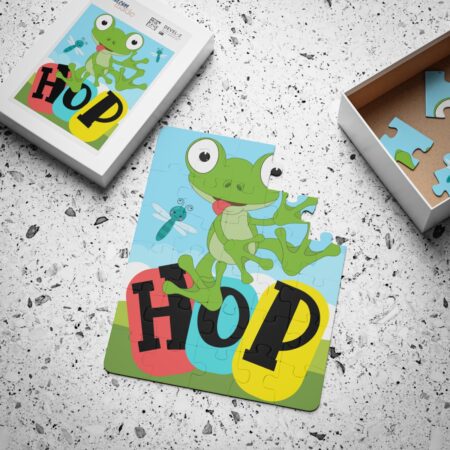 Frog "HOP" Puzzle - Image 3