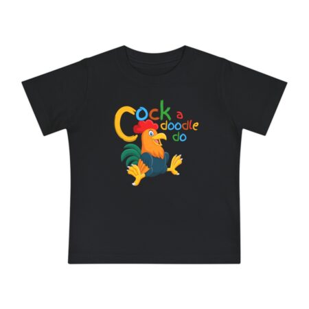 Cute Rooster Short Sleeve T-Shirt - Image 9