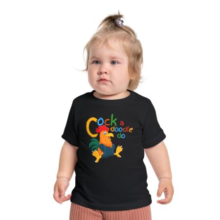 Cute Rooster Short Sleeve T-Shirt - Image 11