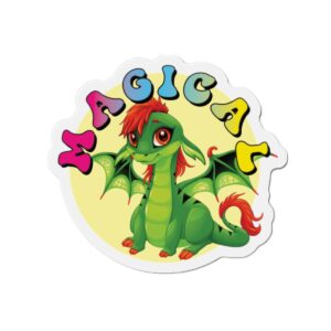 dragon sticker, dragon magnet, dragon t-shirt, dragon hoodie, magical dragon, magical creature, magical beast, enchanted dragon