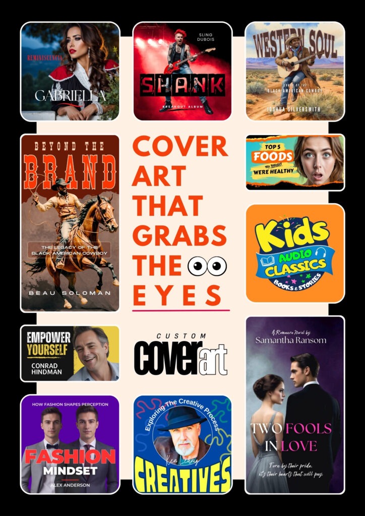 Custom Cover Art collage promo